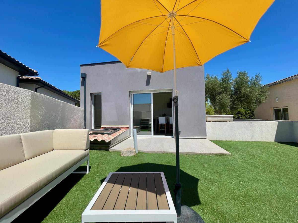 Appartement Souplex Jardin Proche Autoroute, Plages Et Attractions, Wifi - Tv, Calme Bessan Экстерьер фото