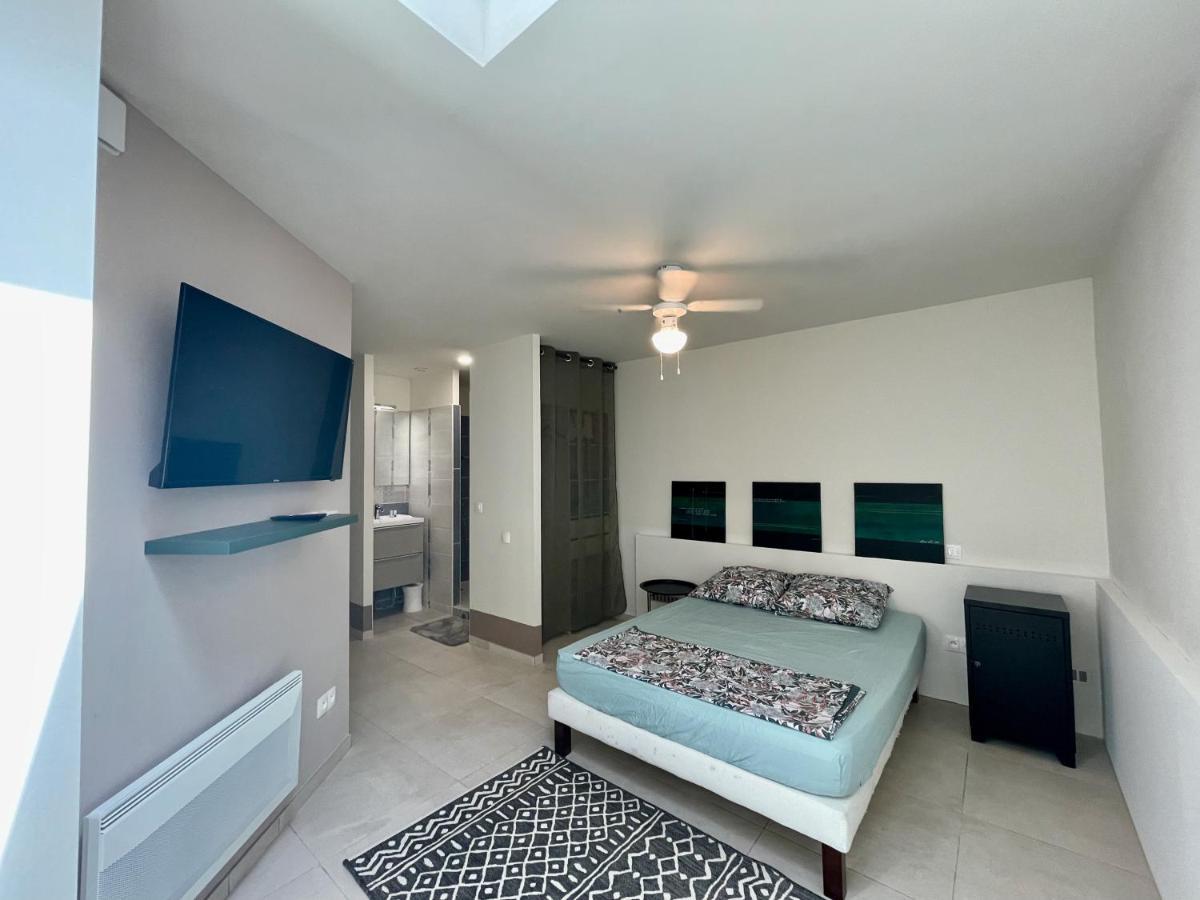 Appartement Souplex Jardin Proche Autoroute, Plages Et Attractions, Wifi - Tv, Calme Bessan Экстерьер фото